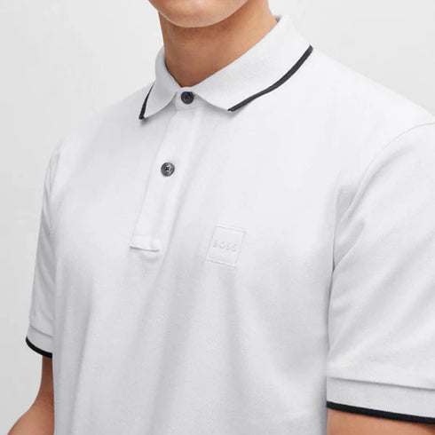 POLO BLANCO PASSERTIP BOSS