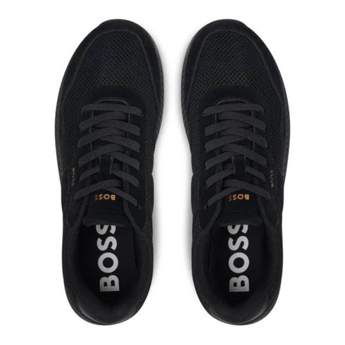 TENIS NEGROS TITANIUM RUNN BOSS