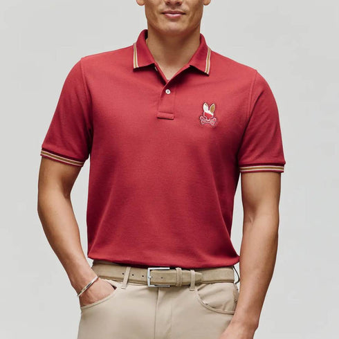 POLO ROJO DANTE PSYCHO BUNNY