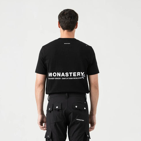 CAMISETA NEGRA APPLEJACK MONASTERY