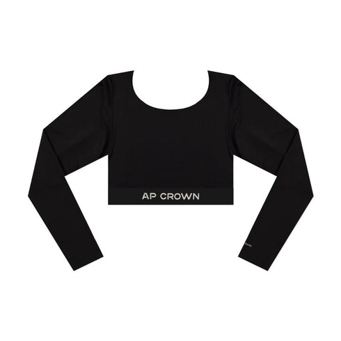 CROP TOP NEGRO BREW AP CROWN
