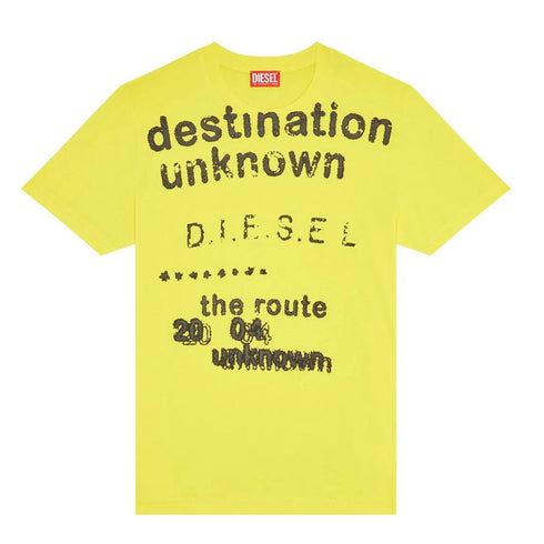 CAMISETA AMARILLA T-DIEGOR-K63 DIESEL