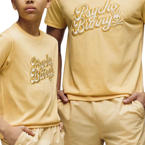 CAMISETA AMARILLA ELIAS PSYCHO BUNNY KIDS