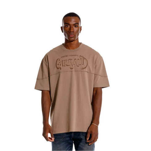 CAMISETA MARRON GM1102845N000 GIRBAUD