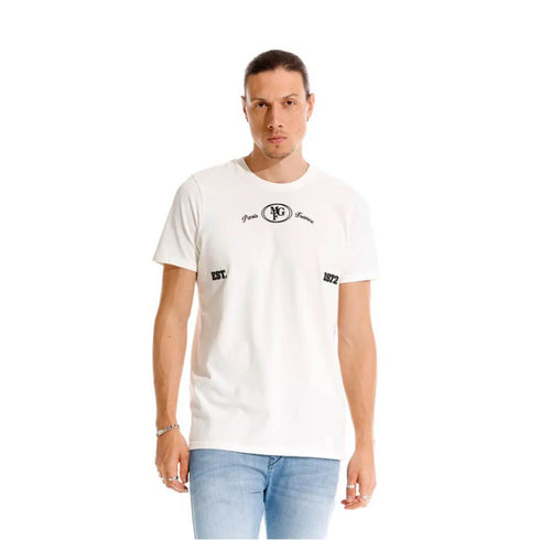 CAMISETA CREMA GM1102834N000 GIRBAUD