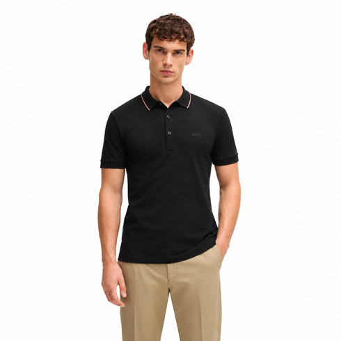 POLO NEGRO PAULE BOSS