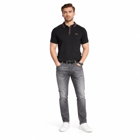 POLO NEGRO PAULE BOSS