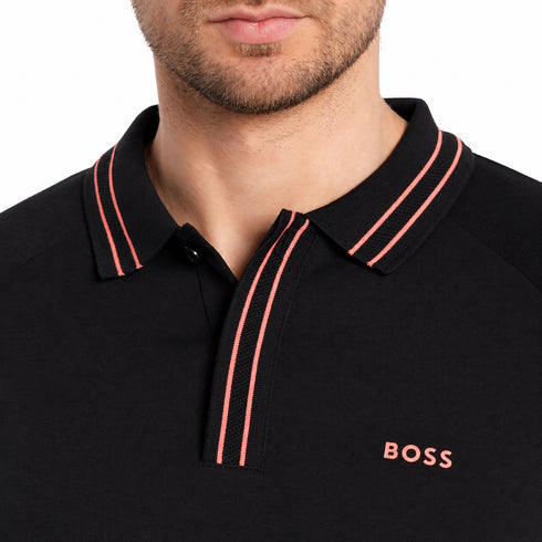 POLO NEGRO PAULE BOSS