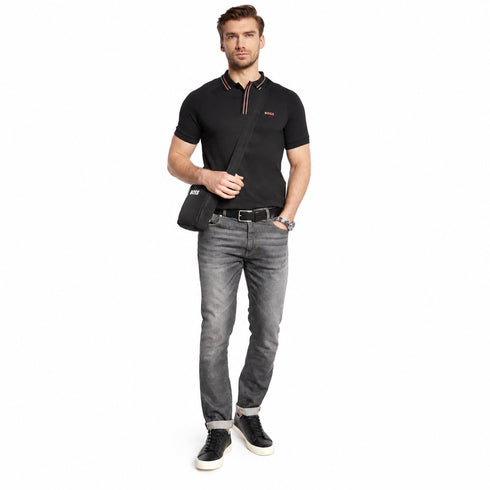 POLO NEGRO PAULE BOSS