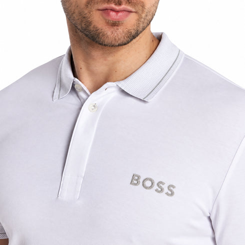 POLO BLANCO PAULE BOSS