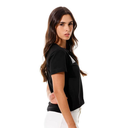 CAMISETA NEGRA GF1100804N000 GIRBAUD