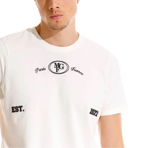 CAMISETA CREMA GM1102834N000 GIRBAUD