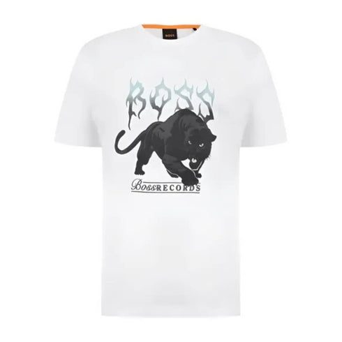 CAMISETA BLANCA TEE PANTERA BOSS