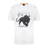 CAMISETA BLANCA TEE PANTERA BOSS