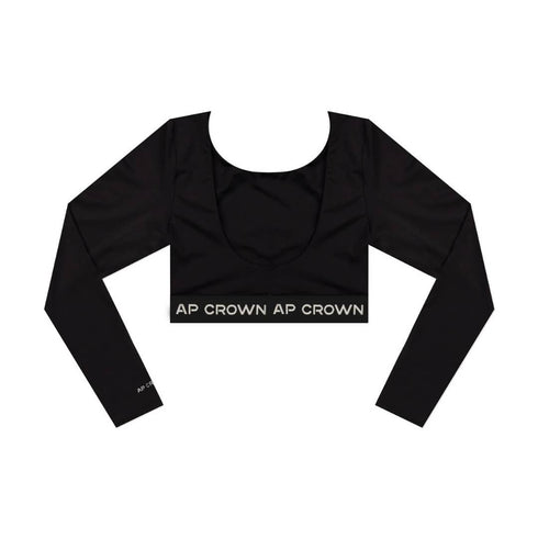 CROP TOP NEGRO BREW AP CROWN