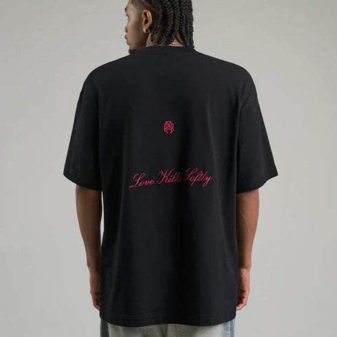CAMISETA NEGRA VELVET AP CROWN