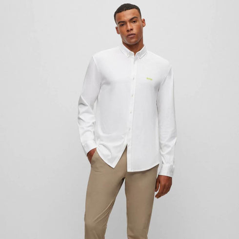 CAMISA BLANCA BIADOR BOSS