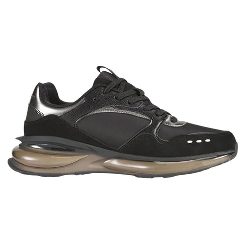 TENIS NEGROS NYLON RUNNER KARL LAGERFELD