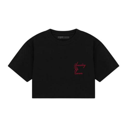CROP TOP NEGRO CRASH AP CROWN