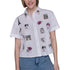CAMISETA BLANCA EMBROIDERED KARL LAGERFELD
