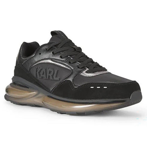 TENIS NEGROS NYLON RUNNER KARL LAGERFELD