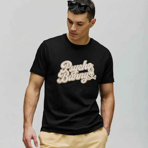 CAMISETA NEGRA ELIAS PSYCHO BUNNY