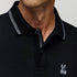 POLO NEGRO HART PSYCHO BUNNY