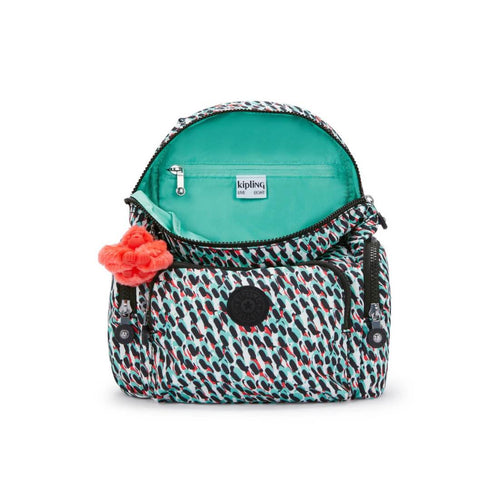 MOCHILA AZUL CITY ZIP S KIPLING