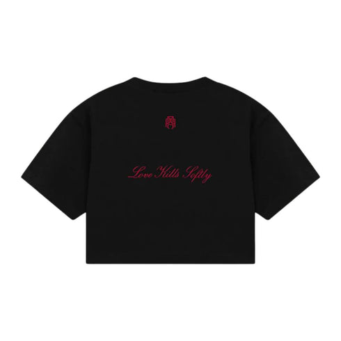 CROP TOP NEGRO CRASH AP CROWN