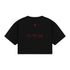 CROP TOP NEGRO CRASH AP CROWN
