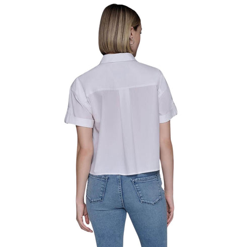 CAMISETA BLANCA EMBROIDERED KARL LAGERFELD