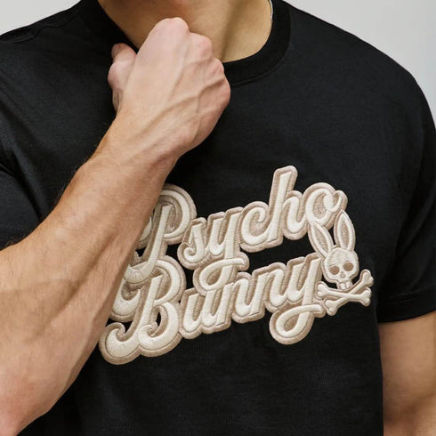 CAMISETA NEGRA ELIAS PSYCHO BUNNY