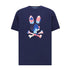CAMISETA AZUL ARA PSYCHO BUNNY