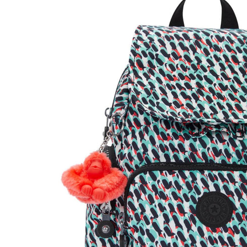MOCHILA AZUL CITY ZIP S KIPLING