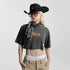 CROP TOP GRIS RODEO MONOIC
