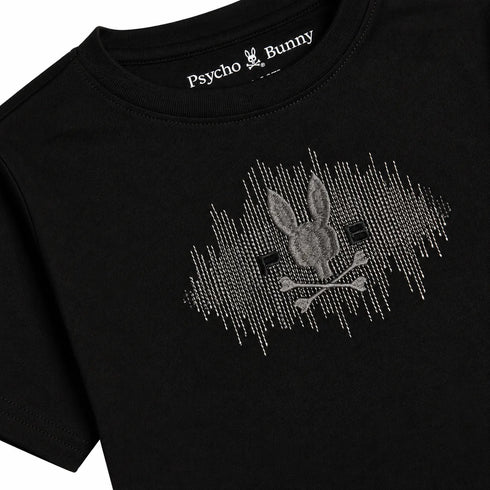 CAMISETA NEGRA OLLIE PSYCHO BUNNY