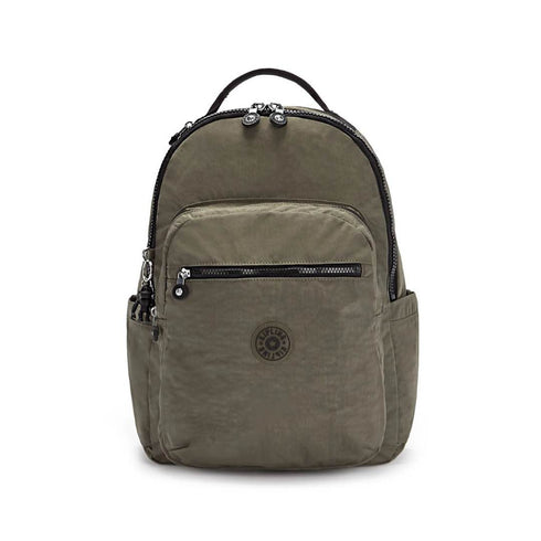 MOCHILA VERDE SEOUL KIPLING