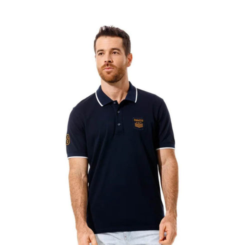 POLO AZUL OSCURO GM1102633N000 GIRBAUD