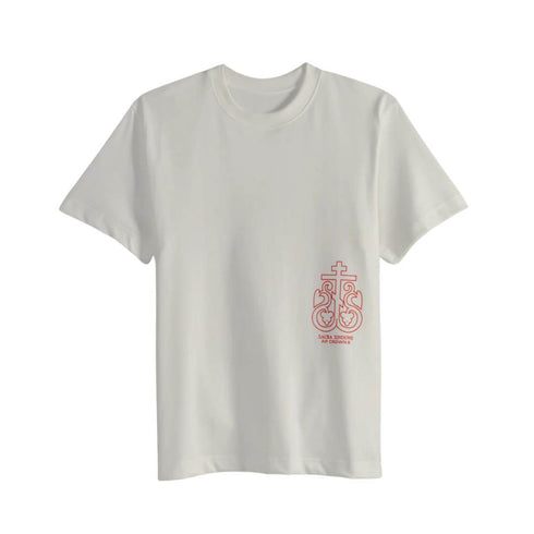 CAMISETA BLANCA RUBRA AP CROWN