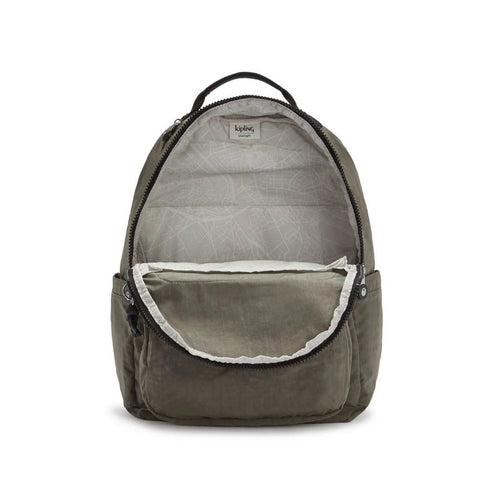 MOCHILA VERDE SEOUL KIPLING