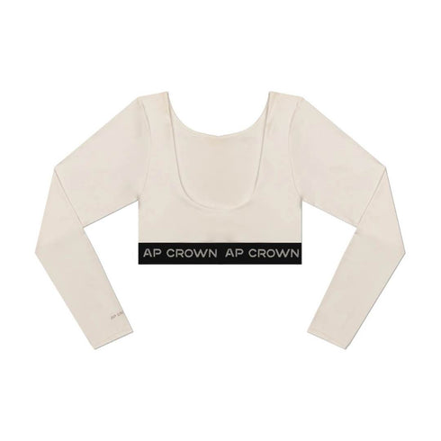 CROP TOP GRIS BREW AP CROWN