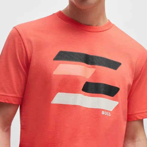 CAMISETA ROJA TEE 3 BOSS