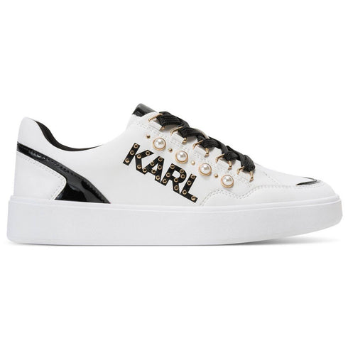 TENIS NEGROS LACE UP KARL LAGERFELD