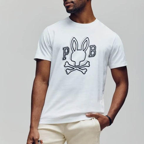 CAMISETA BLANCA BALES PSYCHO BUNNY