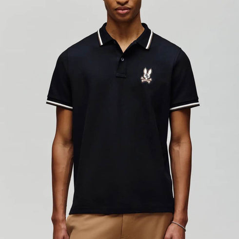 POLO NEGRO WADE PSYCHO BUNNY