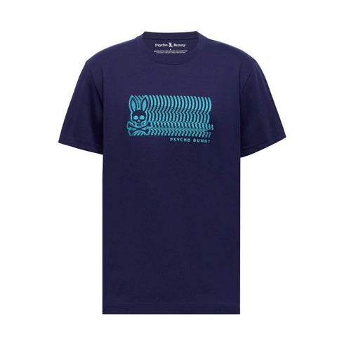 CAMISETA AZUL ARVO PSYCHO BUNNY