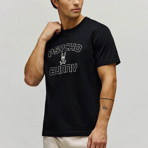 CAMISETA NEGRA GAGE PSYCHO BUNNY