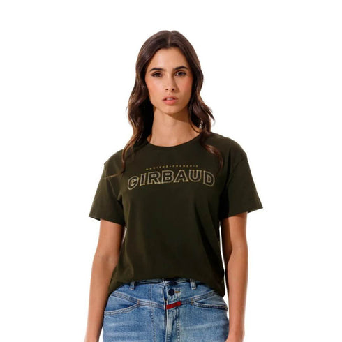 CAMISETA VERDE GF1100800N000 GIRBAUD