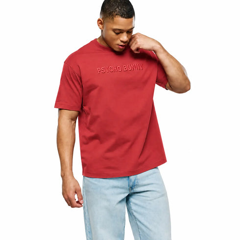 CAMISETA ROJA WINDCREST PSYCHO BUNNY