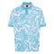 POLO CELESTE ALL OVER OCEAN BOSS